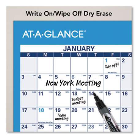 AT-A-GLANCE Horizontal Reversible/Erasable Wall Planner, 36 x 24, AY: 12-Month (July-June): 2021-2022, RY: 12-Month (Jan-Dec): 2022 (PM200S28)