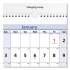 AT-A-GLANCE QuickNotes Three-Month Wall Calendar in Horizontal Format, 24 x 12, White Sheets, 15-Month (Dec to Feb): 2021 to 2023 (PM1528)