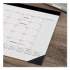 AT-A-GLANCE Contemporary Monthly Desk Pad, 22 x 17, White Sheets, Black Binding/Corners,12-Month (Jan to Dec): 2022 (SK24X00)