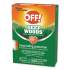 OFF! Deep Woods Towelette, 0.28 Box, Unscented, 12/Box (611072BX)
