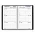 AT-A-GLANCE DayMinder Block Format Weekly Appointment Book, Tabbed Telephone/Add Section, 8.5 x 5.5, Black, 12-Month (Jan-Dec): 2022 (G21000)