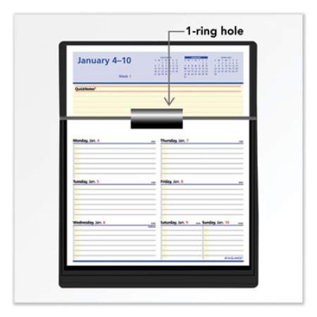 AT-A-GLANCE Flip-A-Week Desk Calendar Refill with QuickNotes, 7 x 6, White Sheets, 2022 (SW70650)