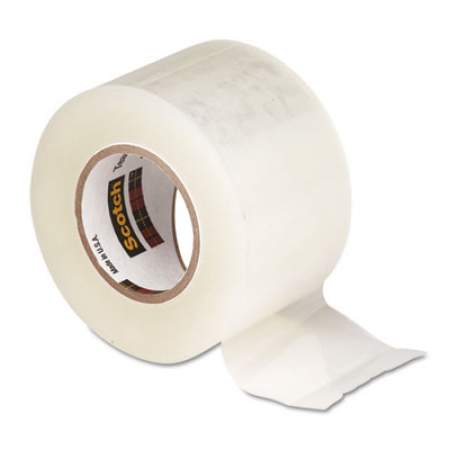 Scotch Tear-By-Hand Packaging Tapes, 1.5" Core, 1.88" x 50 yds, Clear, 2/Pack (38422)