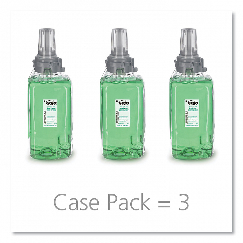Botanical Foam Handwash Refill, For ADX-12 Dispenser, Botanical Scent, 1,250 mL, 3/Carton (881603CT)