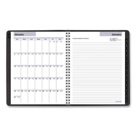 AT-A-GLANCE DayMinder Executive Weekly/Monthly Planner, 8.75 x 7, Black Cover, 12-Month (Jan to Dec): 2022 (G54500)