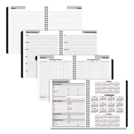 AT-A-GLANCE DayMinder Executive Weekly/Monthly Refill, 8.75 x 7, White Sheets, 12-Month (Jan to Dec): 2022 (G54550)