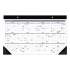 AT-A-GLANCE Contemporary Monthly Desk Pad, 18 x 11, White Sheets, Black Binding/Corners,12-Month (Jan to Dec): 2022 (SK14X00)