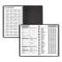 AT-A-GLANCE DayMinder Block Format Weekly Appointment Book, 8.5 x 5.5, Black Cover, 12-Month (Jan to Dec): 2022 (G20000)