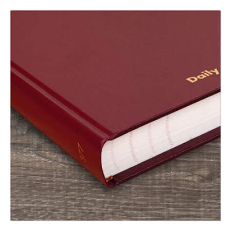 AT-A-GLANCE Standard Diary Daily Journal, 2022 Edition, Wide/Legal Rule, Red Cover, 12 x 7.75, 210 Sheets (SD37713)