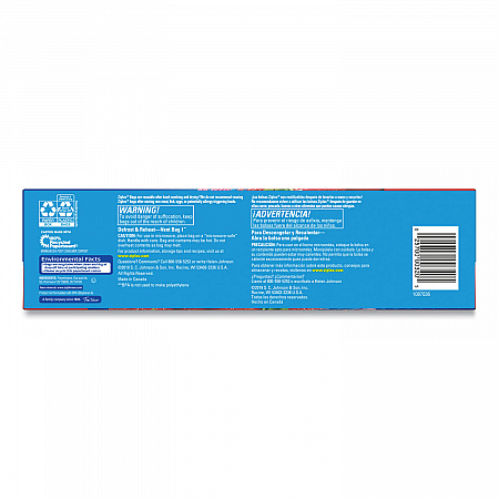 Double Zipper Storage Bags, Triple System Seal, Gallon, 10.56