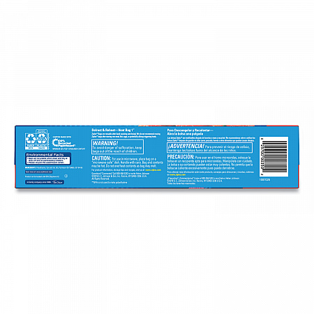 Double Zipper Storage Bags, Triple System Seal, Gallon, 9.6