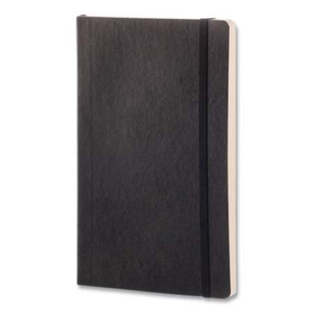 Moleskine Classic Softcover Notebook, Quadrille (Dot Grid) Rule, Black Cover, 8.25 x 5 (2639135)