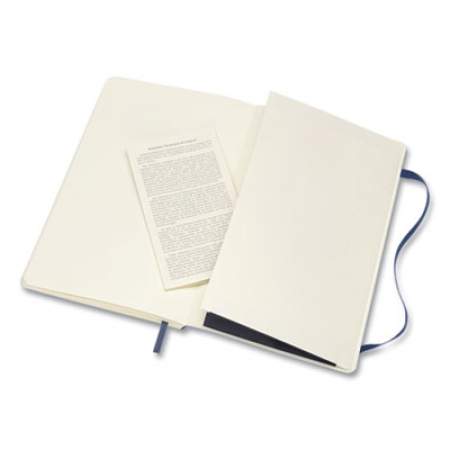 Moleskine Classic Softcover Notebook, 1 Subject, Dotted Rule, Sapphire Blue Cover, 8.25 x 5 (854764XX)