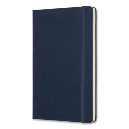 Moleskine Classic Collection Hard Cover Notebook, Quadrille (Dot Grid) Ruled, Sapphire Blue Cover, 8.25 x 5 (24359867)