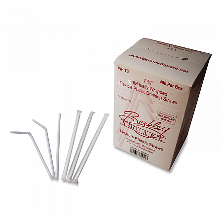 Individually Wrapped Straws, 7.75