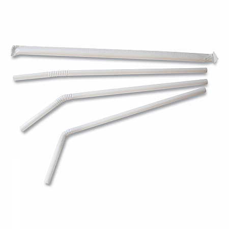 Individually Wrapped Straws, 7.75