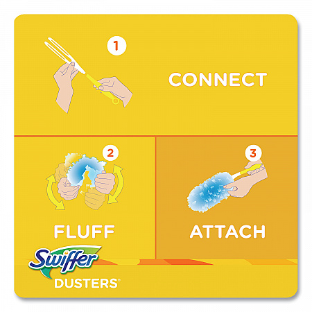 Dusters Refill, Dust Lock Fiber, Lavender Scent, Light Blue, 18/Box (99037)