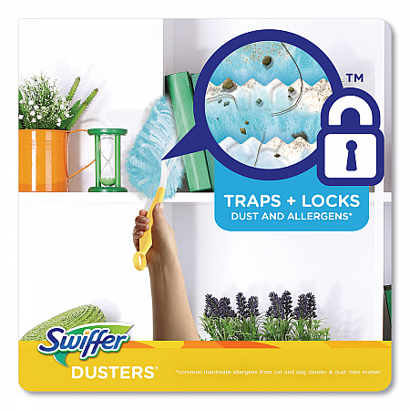 Dusters Refill, Dust Lock Fiber, Lavender Scent, Light Blue, 18/Box (99037)