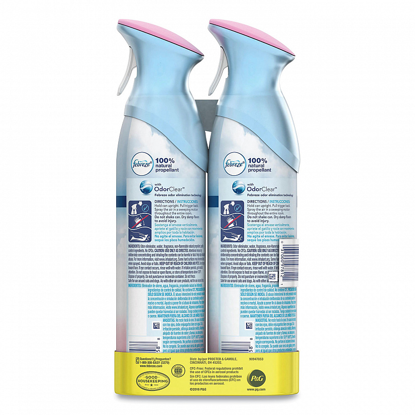 AIR, Downy April Fresh, 8.8 oz Aerosol Spray, 2/Pack (97812)