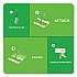 Heavy-Duty Dry Refill Cloths, 11 x 8.5, White, 32/Pack (77198)