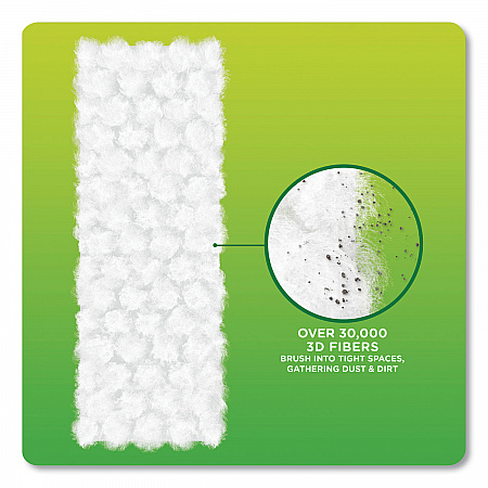 Heavy-Duty Dry Refill Cloths, 11 x 8.5, White, 32/Pack (77198)