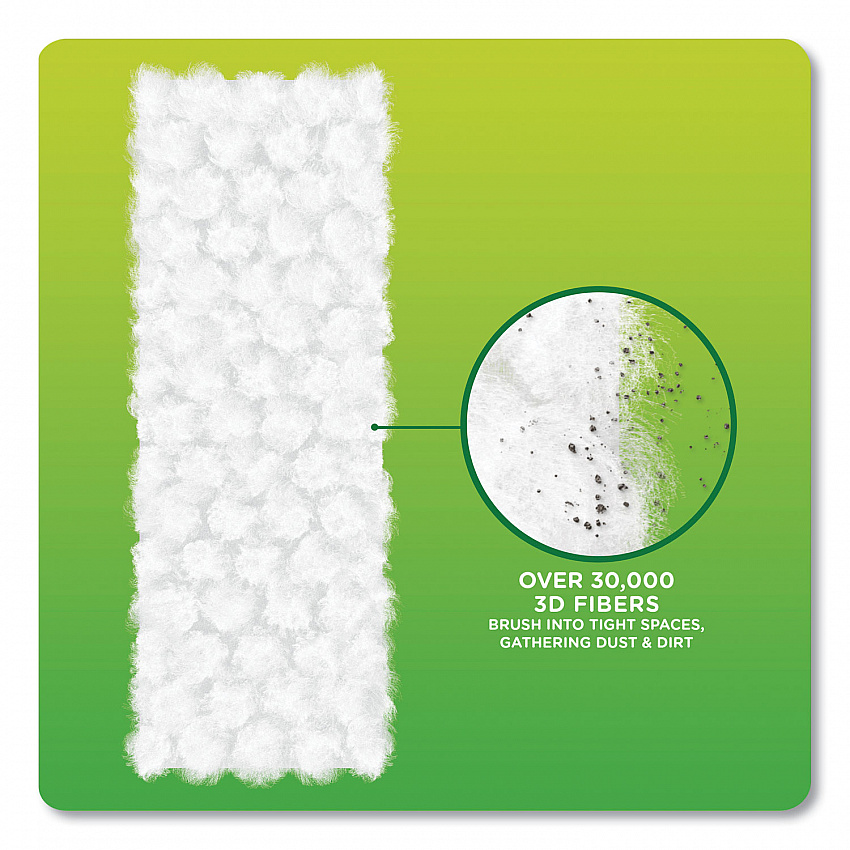 Heavy-Duty Dry Refill Cloths, 11 x 8.5, White, 32/Pack (77198)