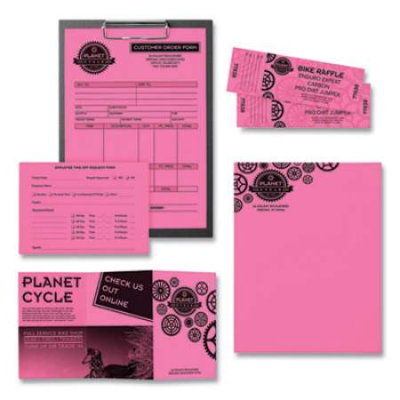 Astrobrights Color Paper, 24 lb, 11 x 17, Pulsar Pink, 500/Ream (2103322623)