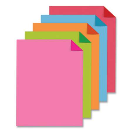Astrobrights Double-Color Card Stock, 70lb, Assorted Colors, 8.5 x 11, 80/Pack (24396497)