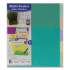 C-Line Index Dividers with Multi-Pockets, 5-Tab, 11.5 x 10, Assorted, 1 Set (07650)