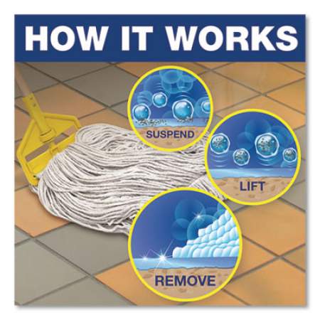 P&G Professional Dilute 2 Go, Mr Clean Finished Floor Cleaner, Lemon Scent, 4.5 L Jug, 1/Carton (72000)
