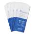 HOSPECO Feminine Hygiene Convenience Disposal Bag, 3" x 7.75", White, 500/Carton (NEC500)