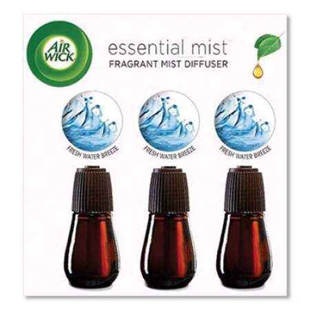 Air Wick Essential Mist Refill, Fresh Water Breeze, 0.67 oz Bottle, 3/Pack (99579PK)