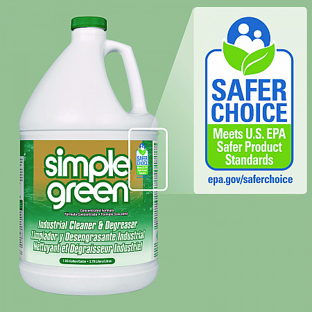 Industrial Cleaner and Degreaser, Concentrated, 1 gal Bottle (13005EA)