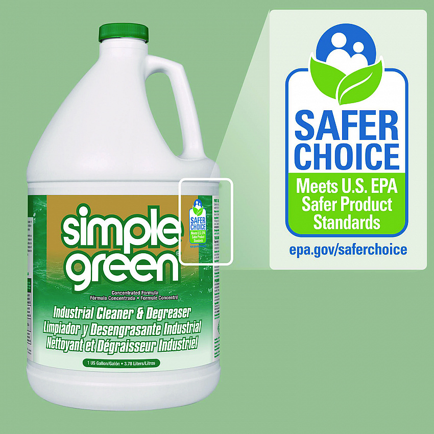 Industrial Cleaner and Degreaser, Concentrated, 1 gal Bottle (13005EA)