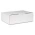 Duck Self-Locking Mailing Box, Regular Slotted Container (RSC), 13" x 9" x 4", White, 25/Pack (1147639)