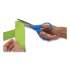 Westcott Preferred Line Stainless Steel Scissors, 7" Long, 3.25" Cut Length, Blue Offset Handle (43217)