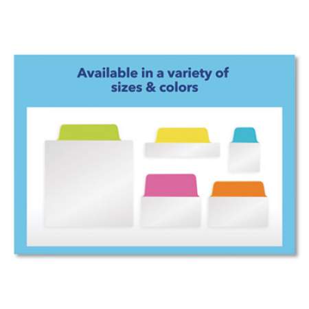 Avery Ultra Tabs Repositionable Big Tabs, 1/5-Cut Tabs, Assorted Pastels, 2" Wide, 20/Pack (74766)