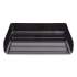 TRU RED Side-Load Stackable Plastic Document Tray, 1 Section, Legal-Size, 15.06 x 9.72 x 3.01, Black, 2/Pack (24380816)