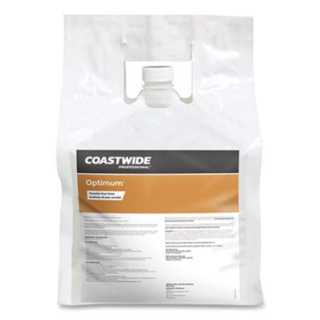 Coastwide Professional Optimum Floor Finish, Unscented, 2.5 gal Bag, 2/Carton (24381055)