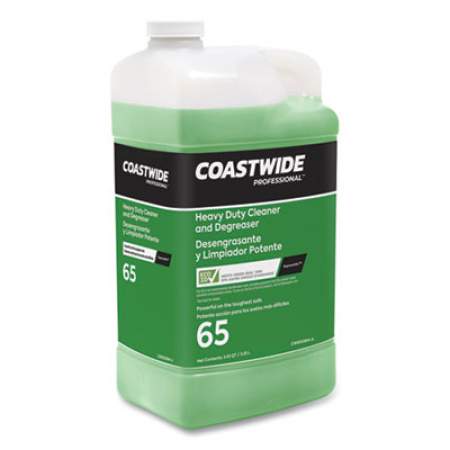 Coastwide Professional Heavy-Duty Cleaner-Degreaser 65 Eco-ID Concentrate for ExpressMix Systems, Fresh Citrus Scent, 110 oz Bottle, 2/Carton (24323033)