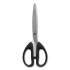 TRU RED Stainless Steel Scissors, 7" Long, 2.64" Cut Length, Assorted Straight Handles, 2/Pack (24380518)