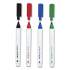 TRU RED Dry Erase Marker, Pen-Style, Fine Bullet Tip, Assorted Colors, 12/Pack (24376602)