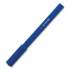 TRU RED Quick Dry Gel Pen, Stick, Fine 0.5 mm, Blue Ink, Blue Barrel, Dozen (24377023)