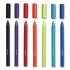 TRU RED Quick Dry Gel Pen, Stick, Fine 0.5 mm, Assorted Ink and Barrel Colors, 12/Pack (24377025)