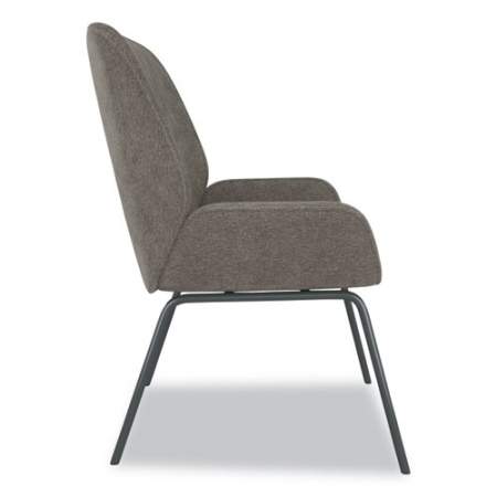 Union & Scale Prestige Fabric Guest Chair, 25.8" x 22.7" x 34.7", Gray Seat/Back (24398953)