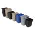 Coastwide Professional Open Top Indoor Trash Can, Plastic, 10.25 gal, Beige (125070)