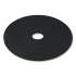 Coastwide Professional Stripping Floor Pads, 20" Diameter, Black, 5/Carton (655321)