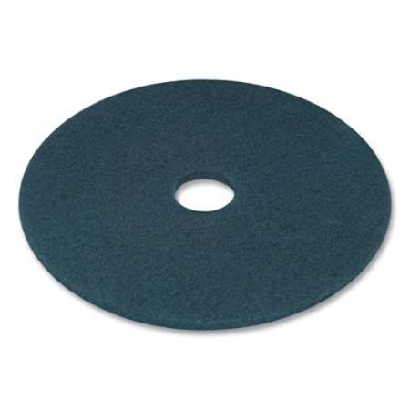 Coastwide Professional Cleaning Floor Pads, 20" Diameter, Blue, 5/Carton (663232)