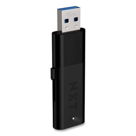 NXT Technologies USB 3.0 Flash Drive, 16 GB, Black, 4/Pack (24399029)