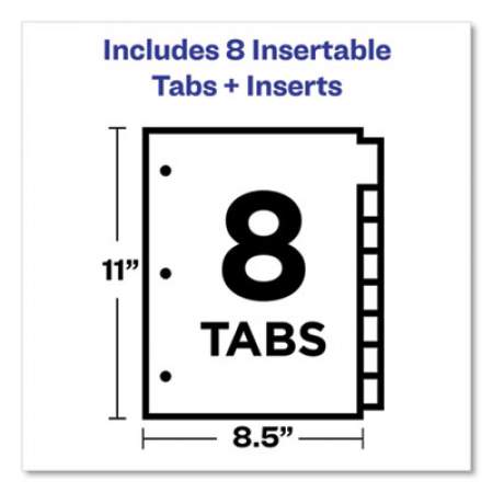 Avery Insertable Big Tab Dividers, 8-Tab, Letter (11111)